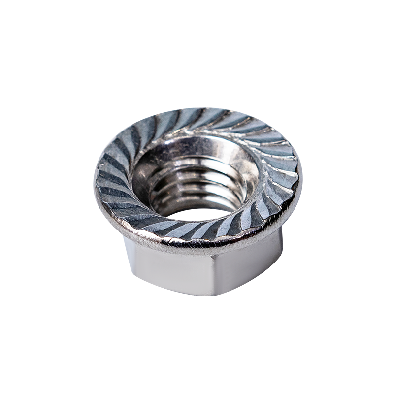 SS304 DIN6923 M8 Cnónna Flange Heicseagán